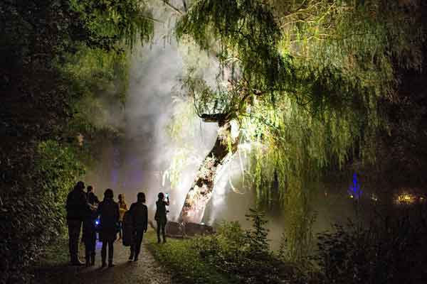 Rivierenhof lichtspektakel Grote Schijn